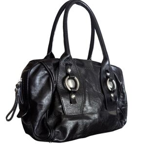 NANNINI LEATHER SHOULDER BAG